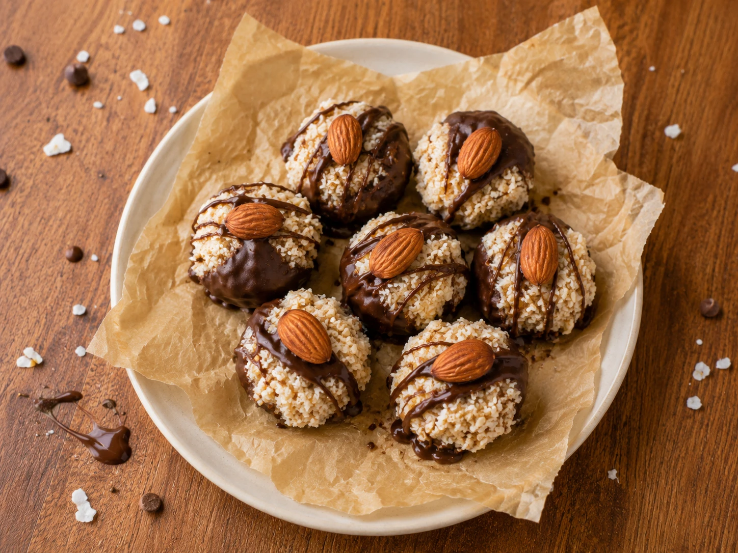 Almond Joy Protein Bites