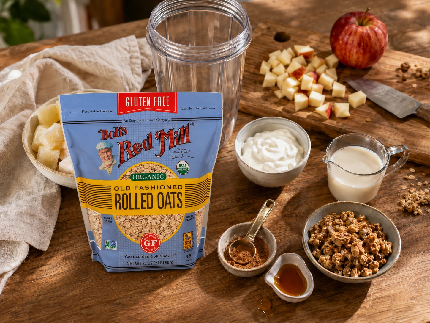 Apple Cinnamon Oat Smoothie Bowl extra view