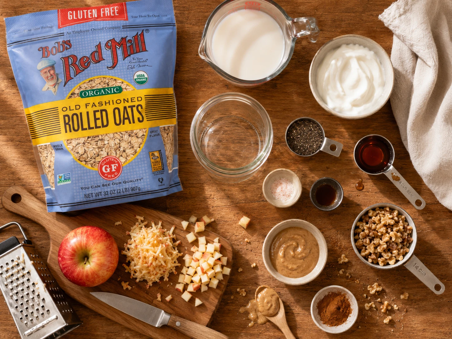 Apple Cinnamon Overnight Oats extra view
