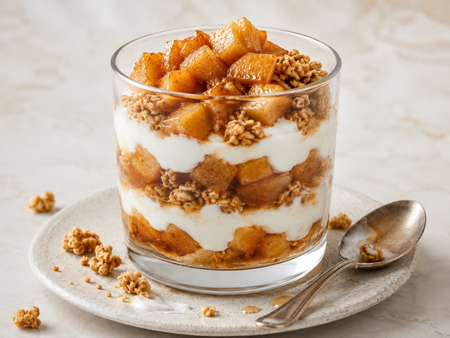 Apple Pie Yogurt Parfait