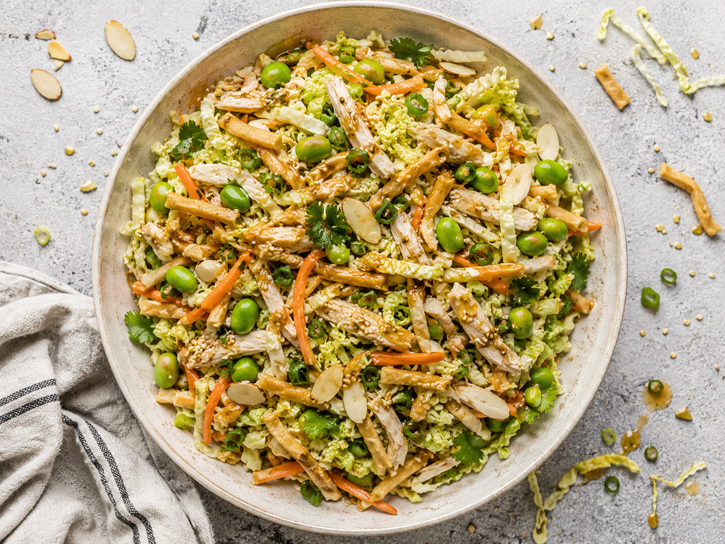 Asian Chicken Cabbage Salad