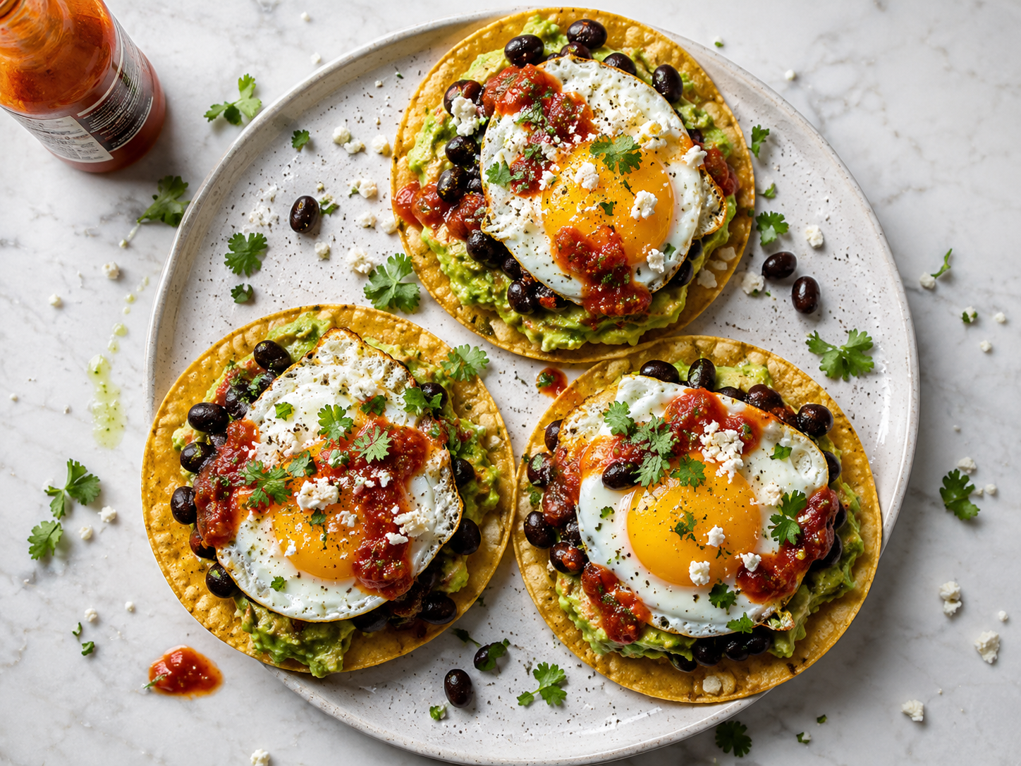 Avocado Egg Breakfast Tostadas