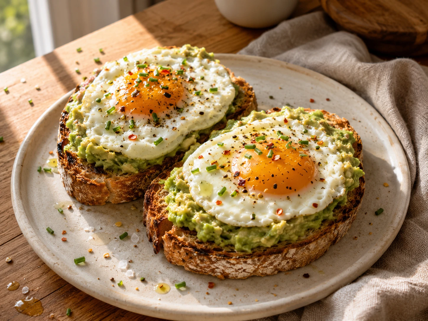 Avocado Egg Toast