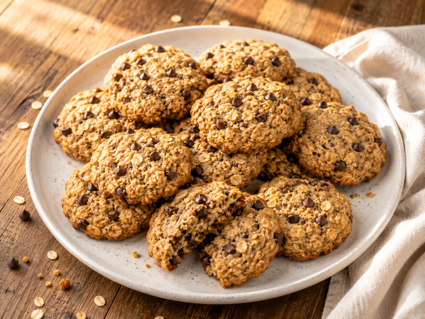 Banana Oat Cookies