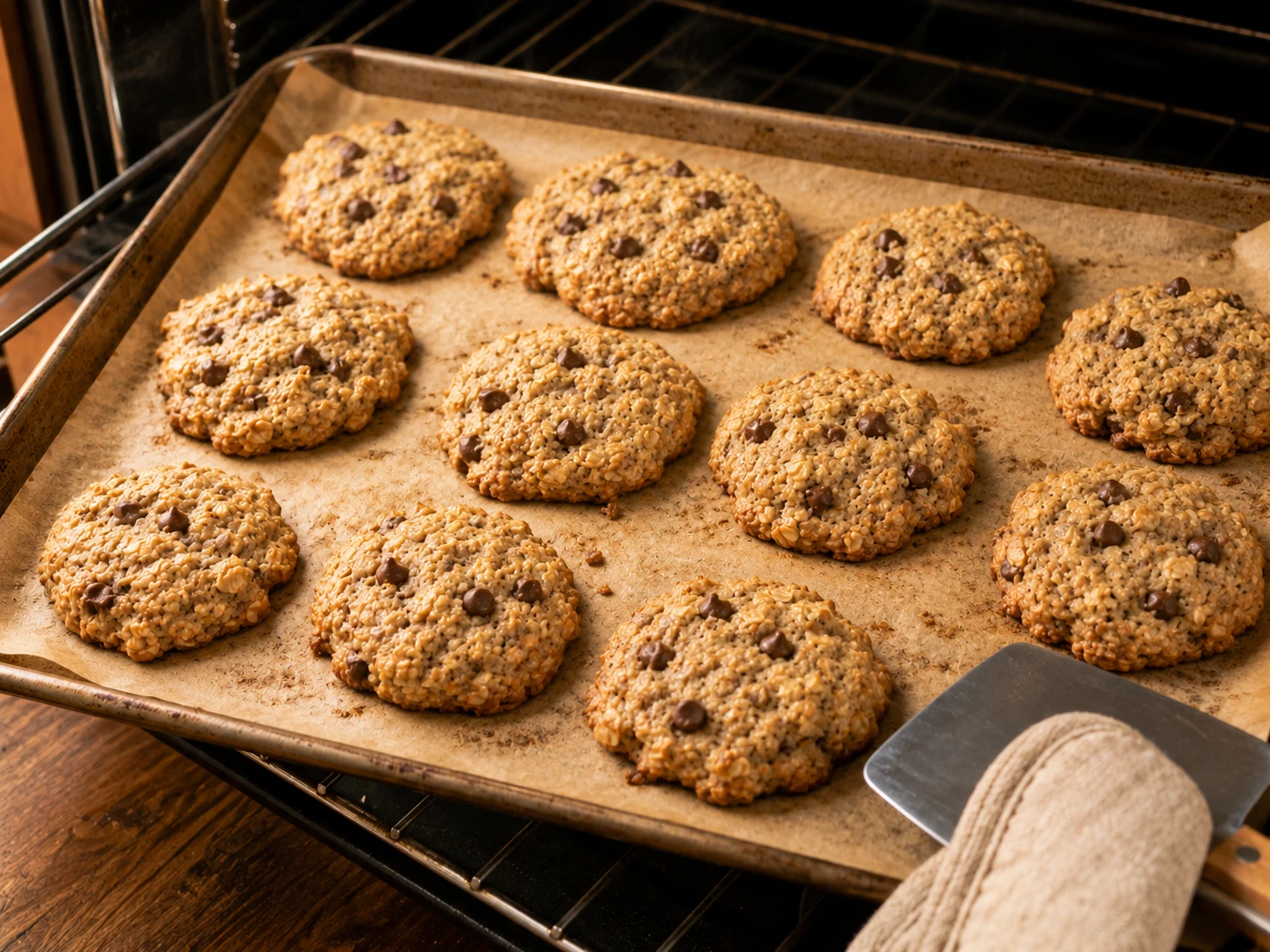 Banana Oat Cookies preparation