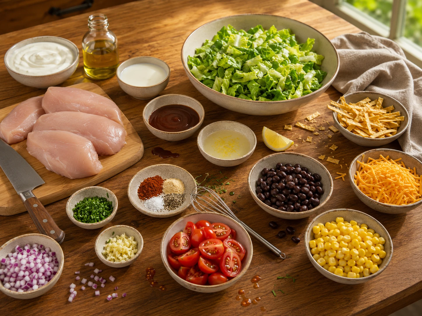 BBQ Chicken Ranch Chopped Salad extra view