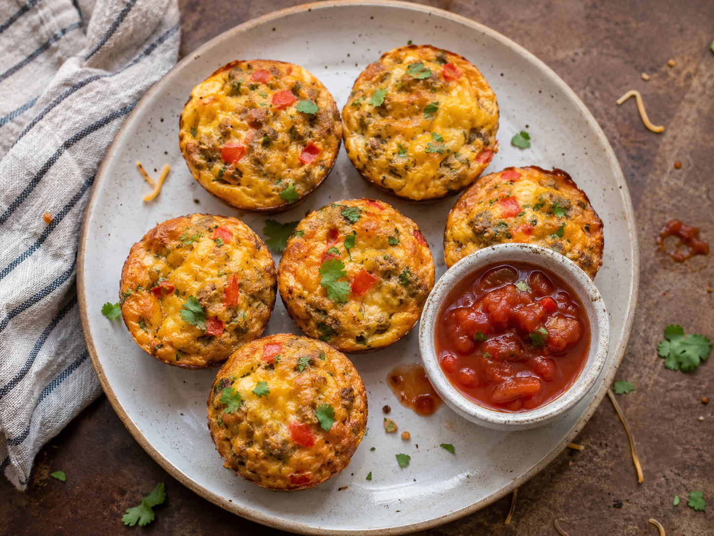 Breakfast Taco Egg Cups