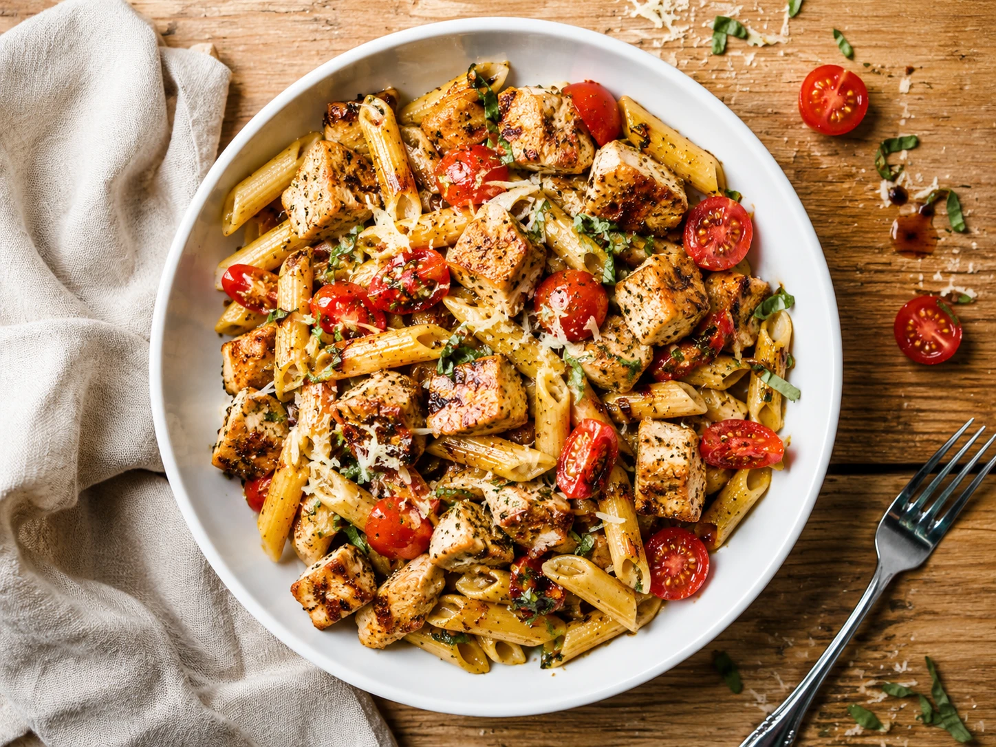 Bruschetta Chicken Pasta