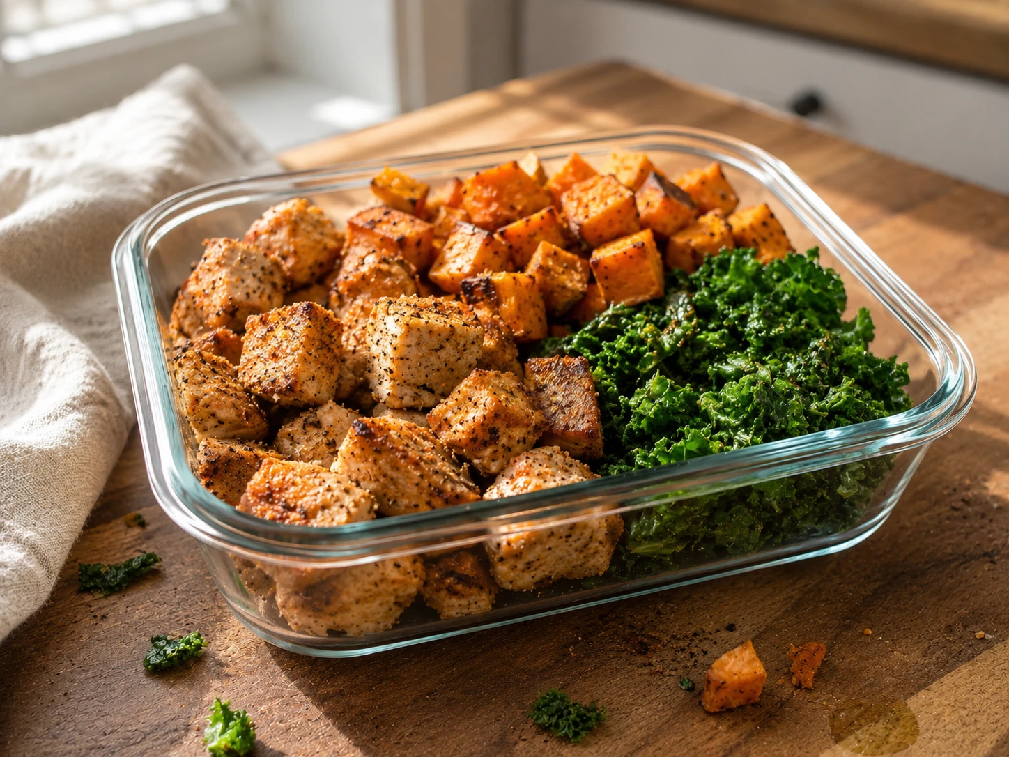 Cajun Chicken Sweet Potato Bowls