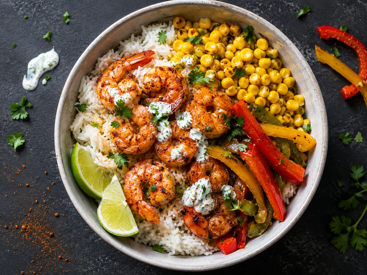Cajun Shrimp Rice Bowls