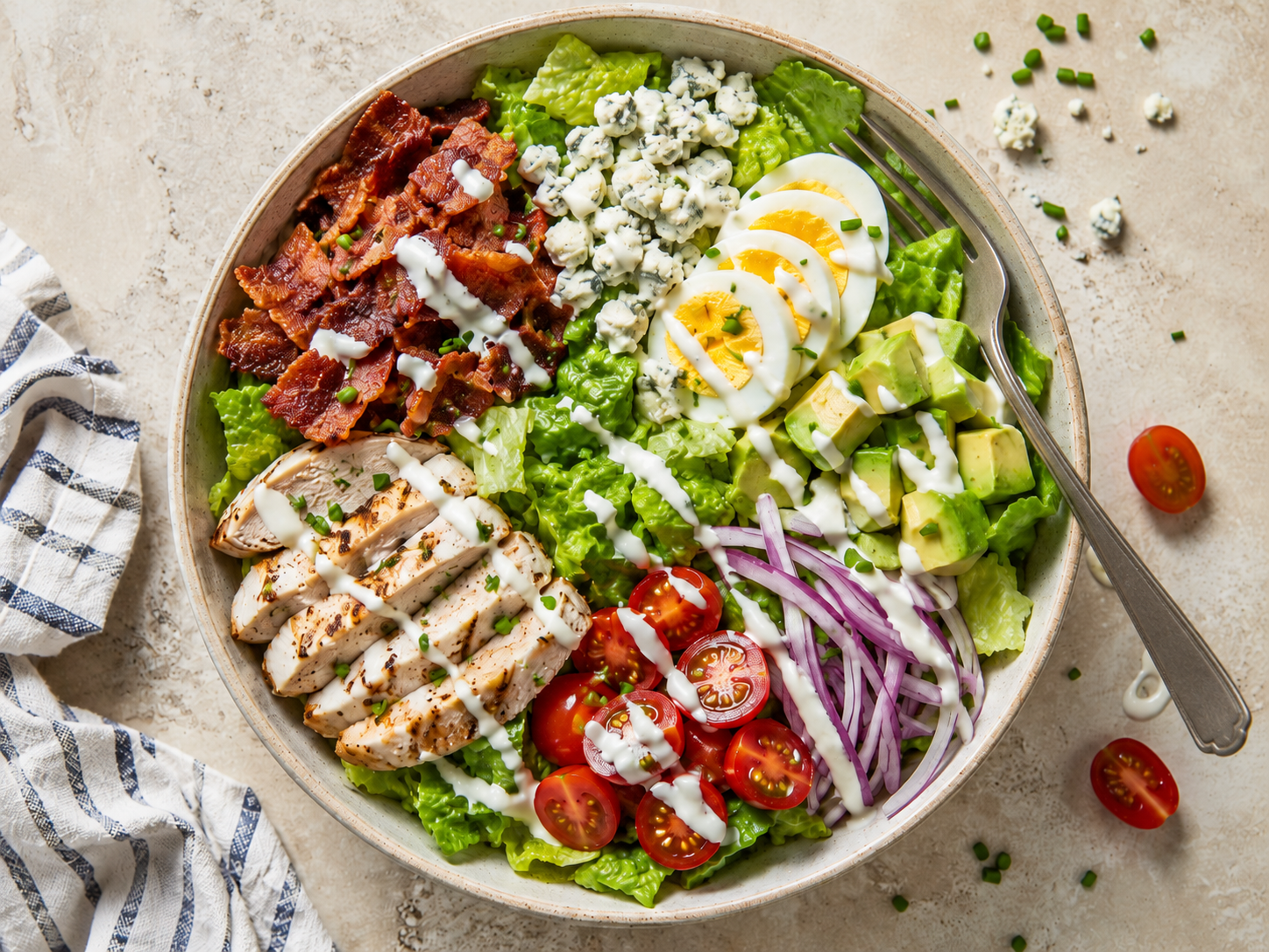 Chicken Cobb Protein Bowl
