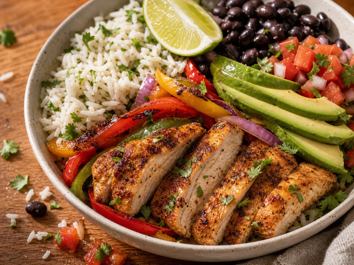 Chicken Fajita Bowl