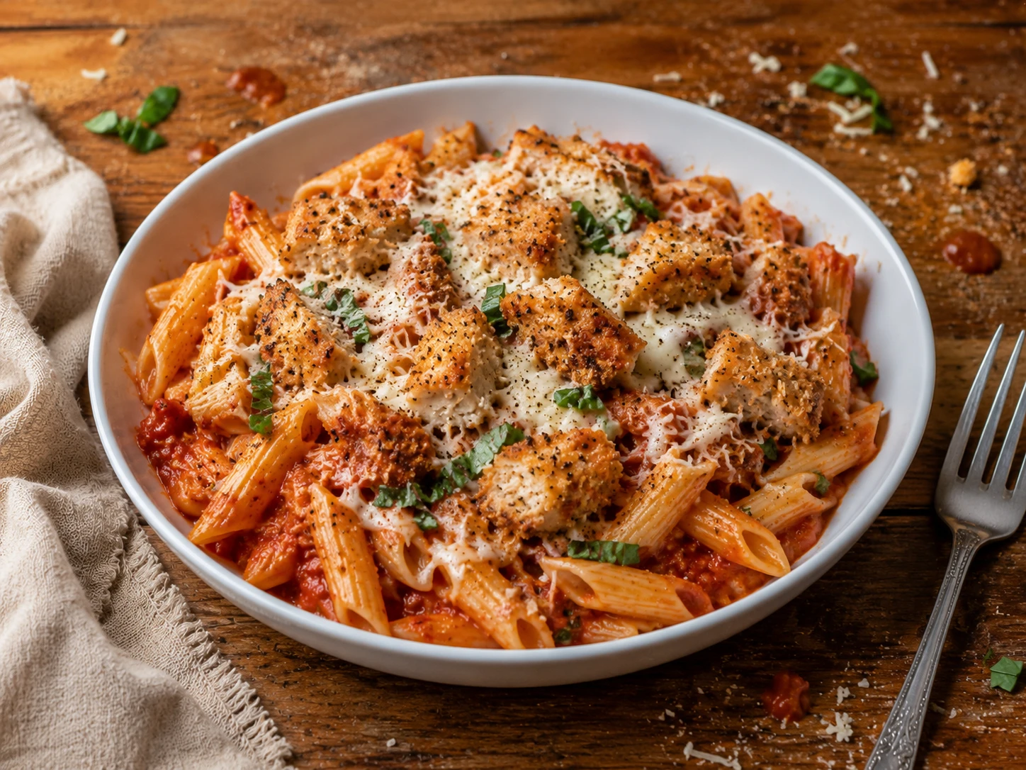 Chicken Parmesan Protein Pasta