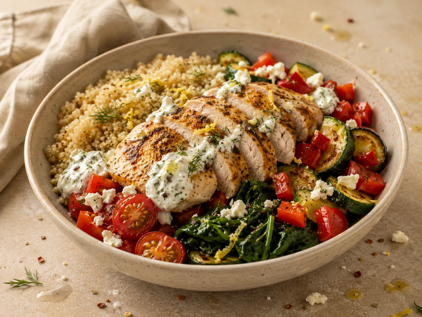 Chicken Quinoa Bowl