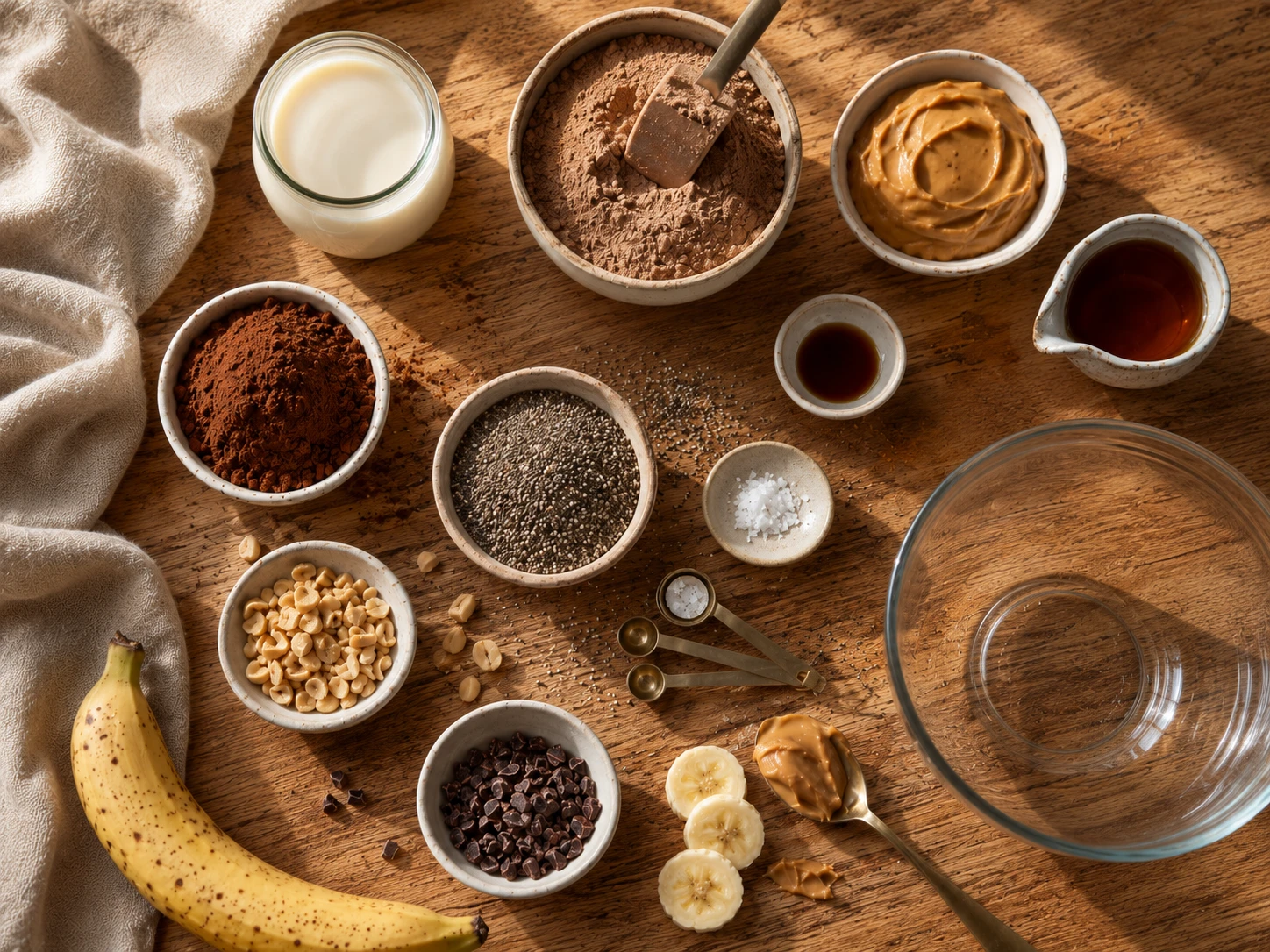 Chocolate Peanut Butter Chia Breakfast Cups extra view
