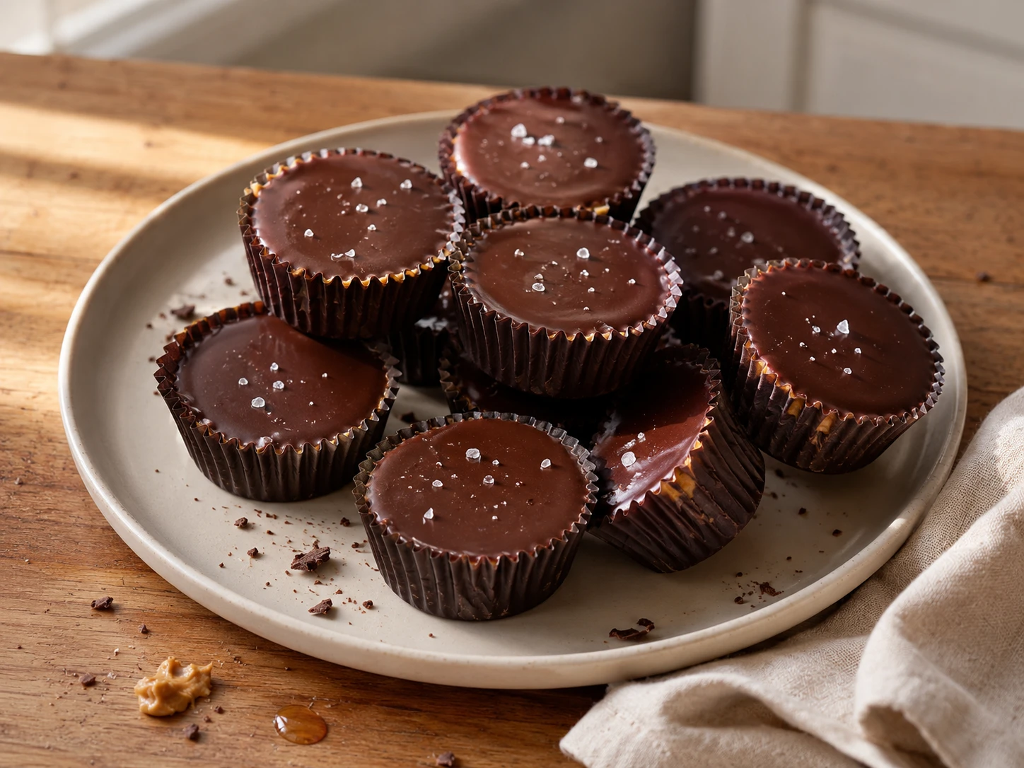 Chocolate Peanut Butter Protein Cups