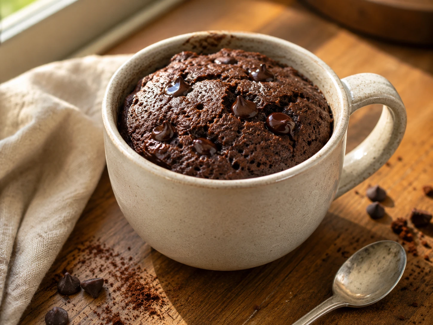 Chocolate Protein Mug Cake