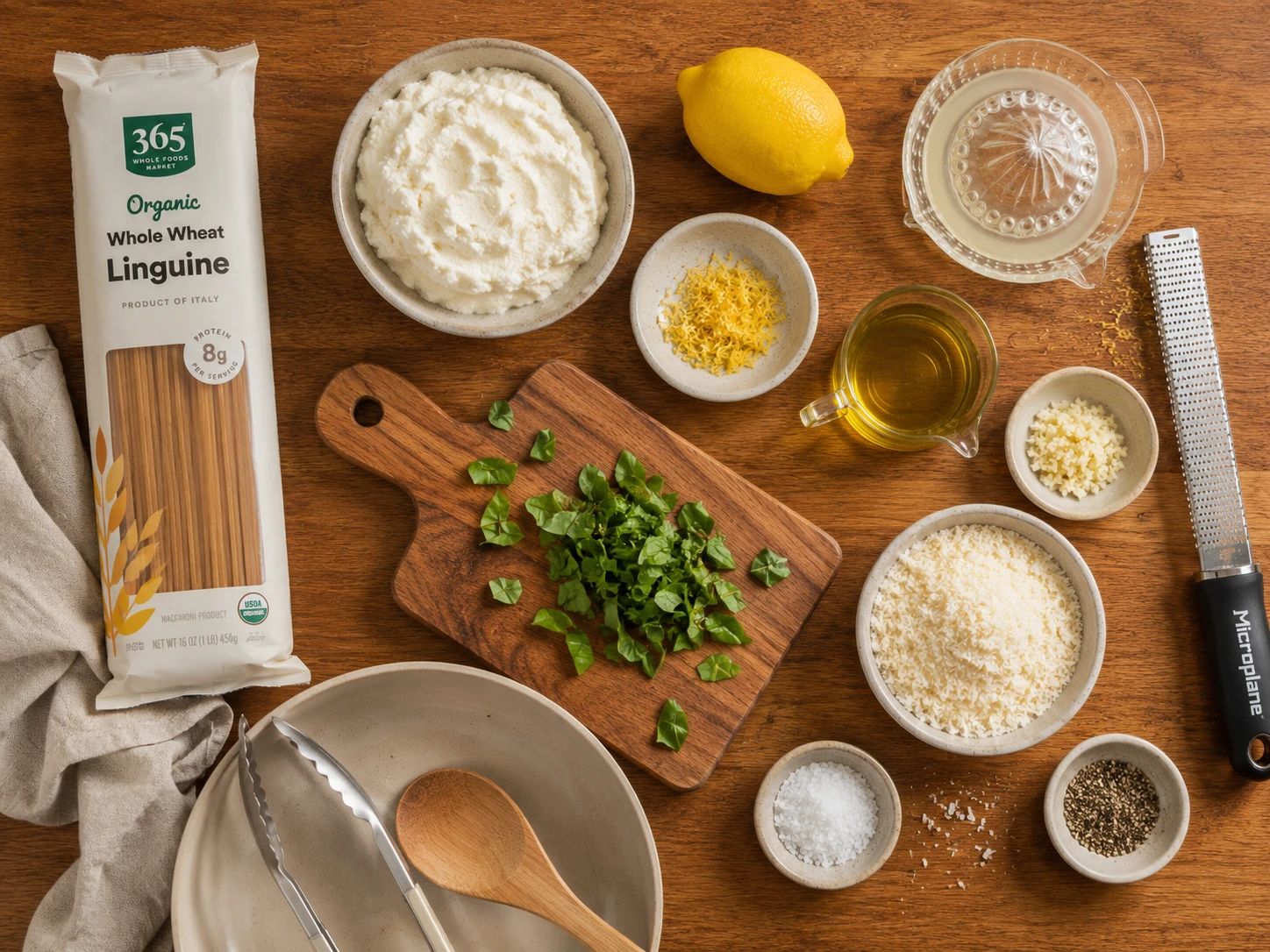 Creamy Lemon Ricotta Pasta extra view