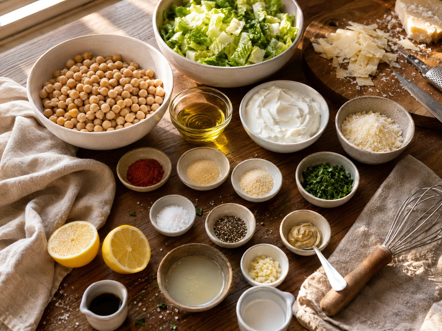 Crispy Chickpea Caesar Salad extra view