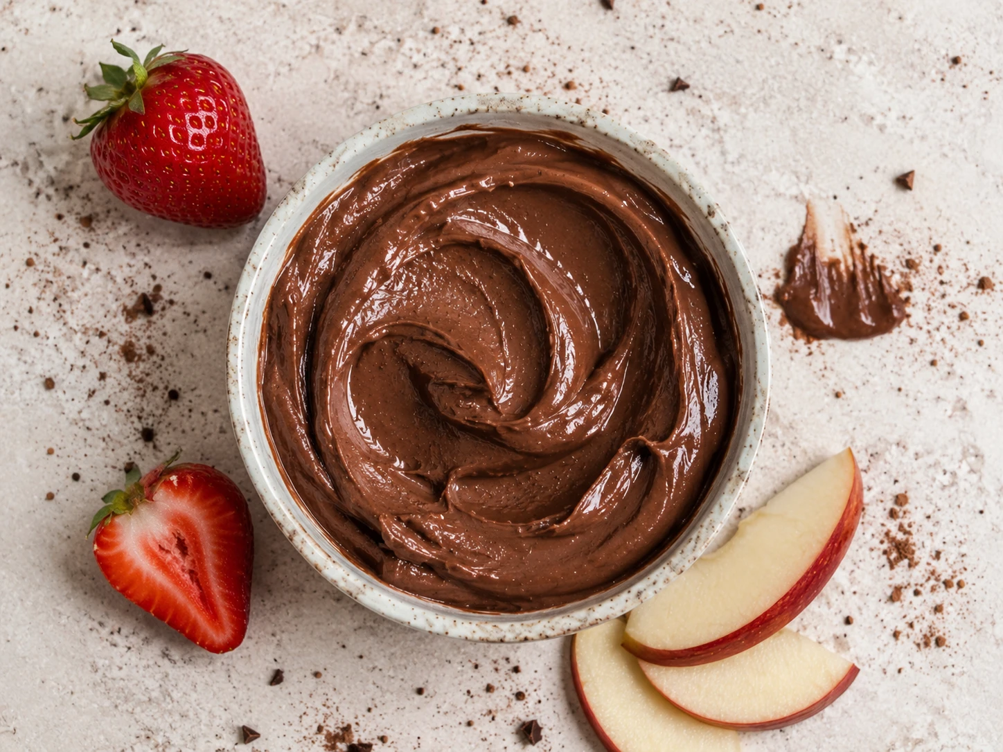 Dark Chocolate Greek Yogurt Dip