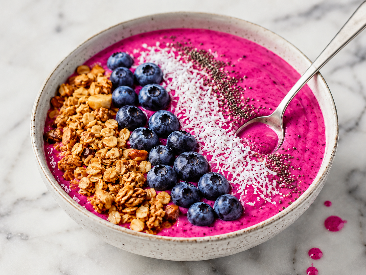 Dragon Fruit Smoothie Bowl