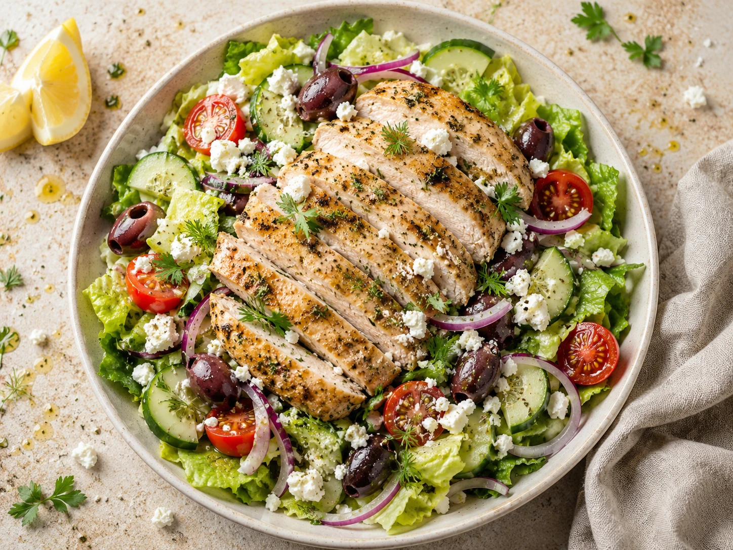 Greek Chicken Salad