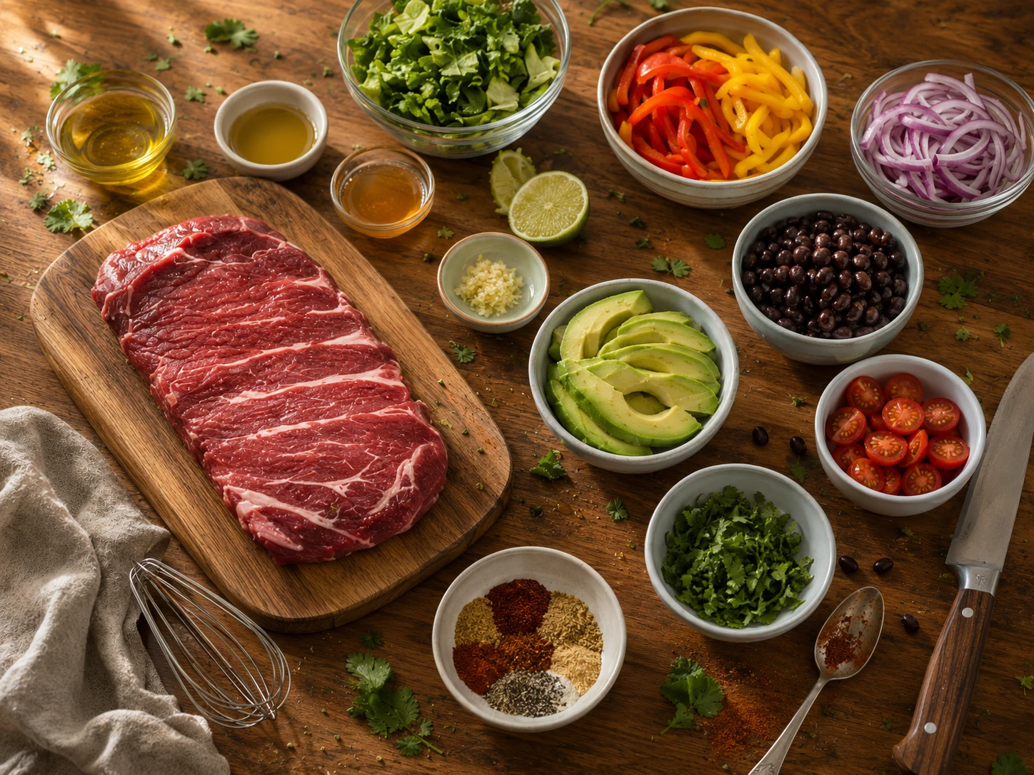 Grilled Steak Fajita Salad extra view