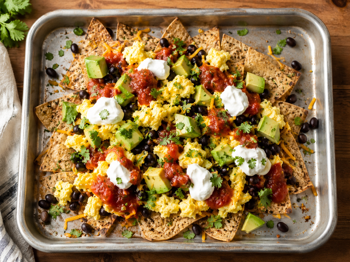 Healthy Breakfast Nachos