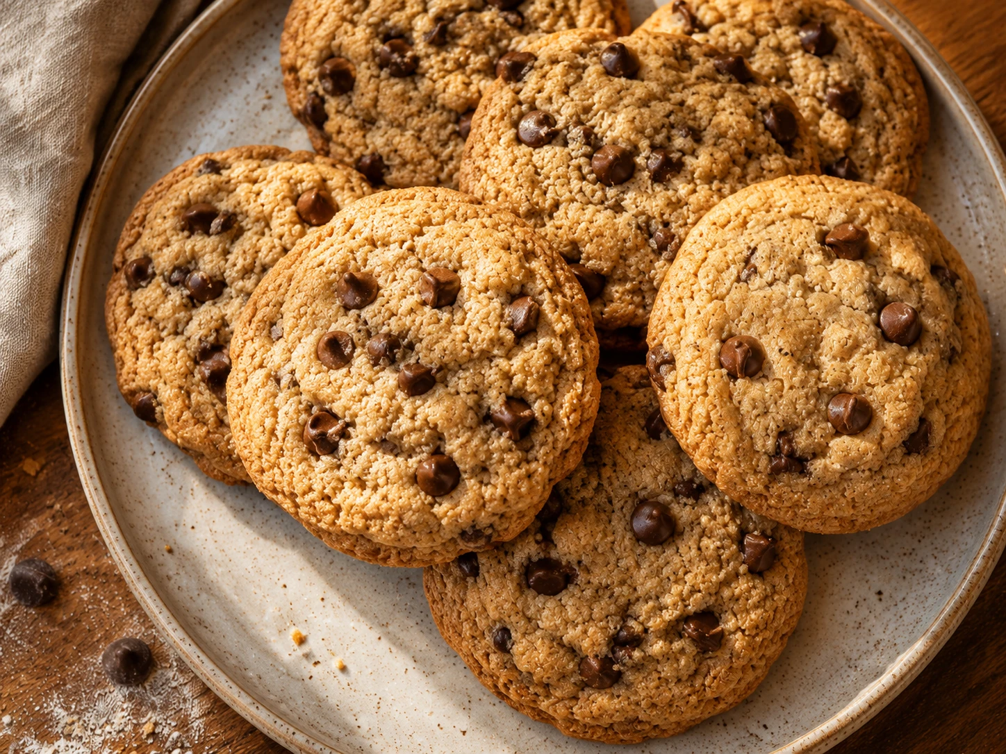 Healthy Chocolate Chip Cookies preparation