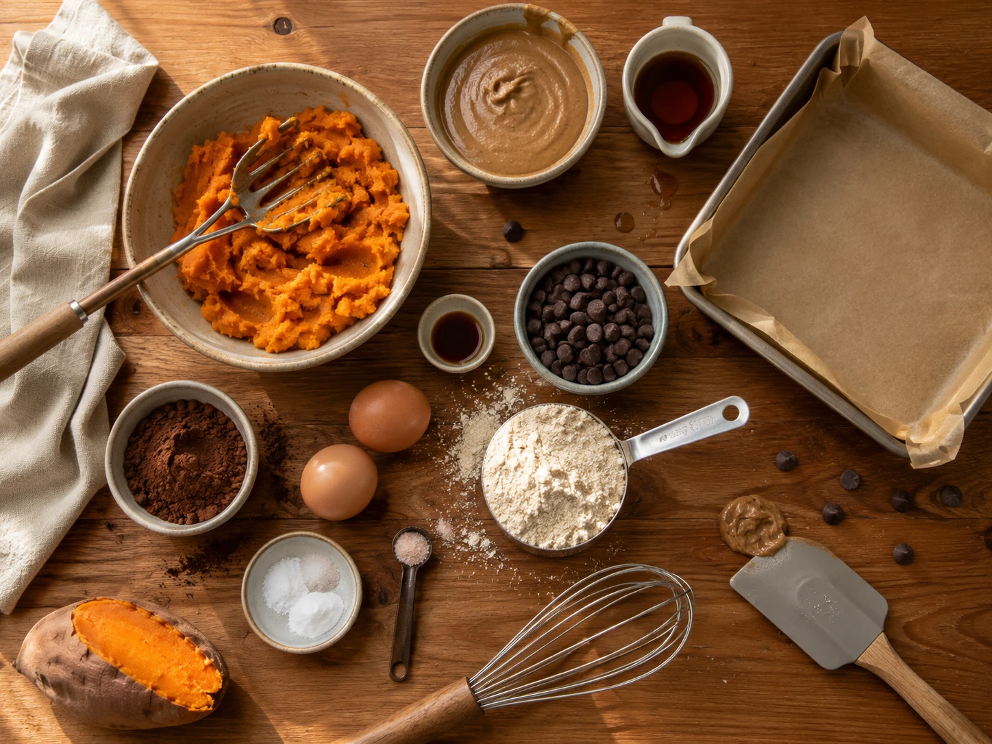 Healthy Sweet Potato Brownies extra view