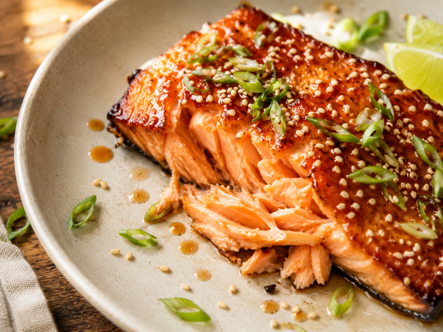Honey Garlic Salmon