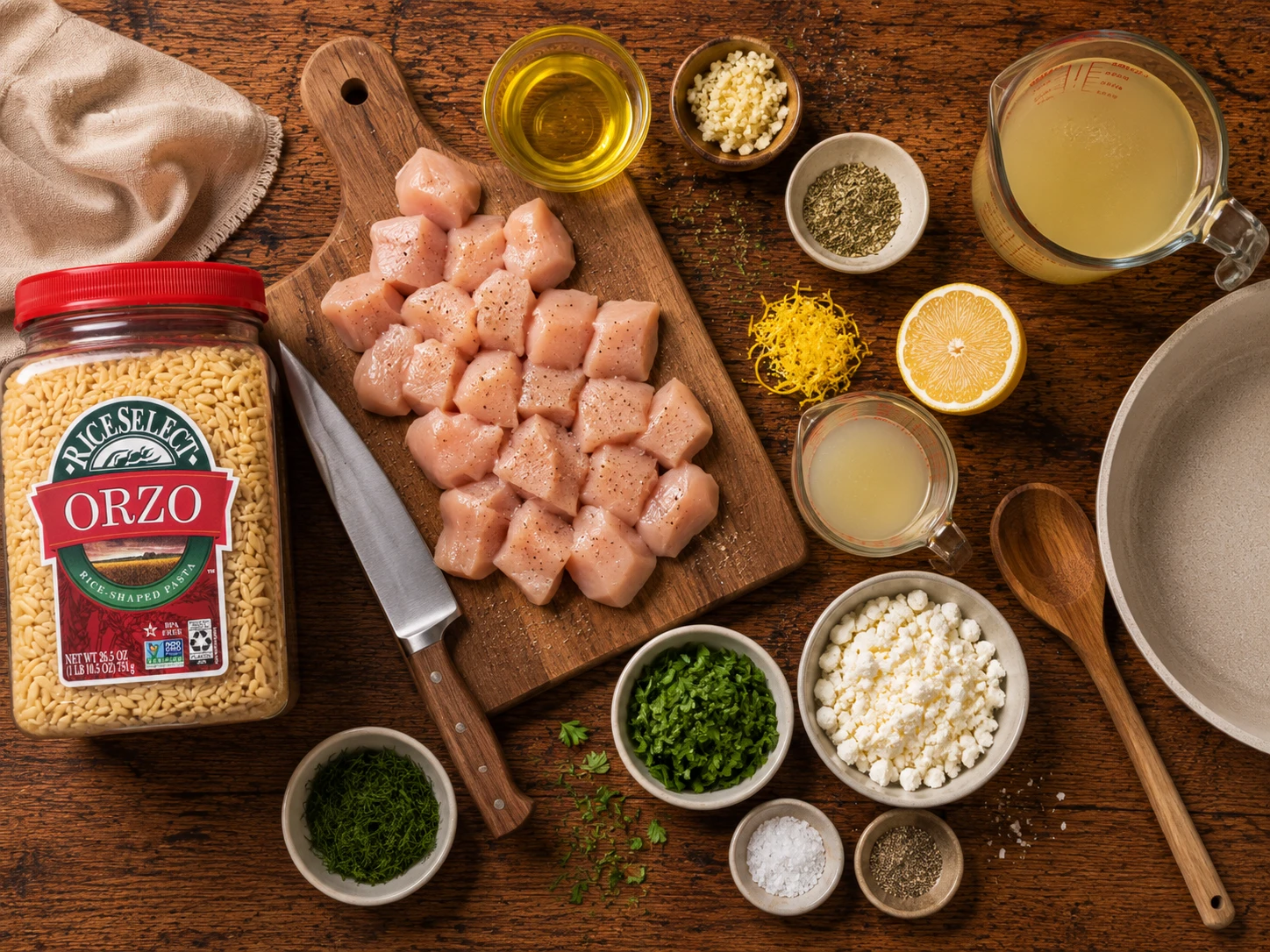 Lemon Herb Chicken Orzo extra view
