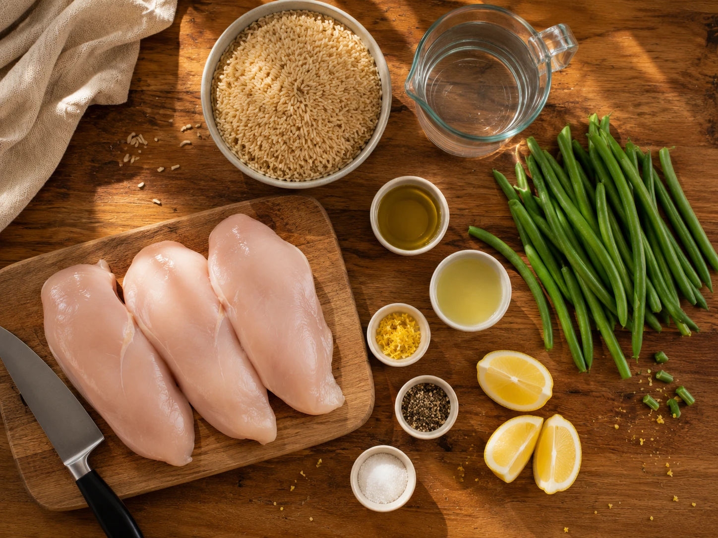 Lemon Pepper Chicken Green Bean Meal Prep extra view