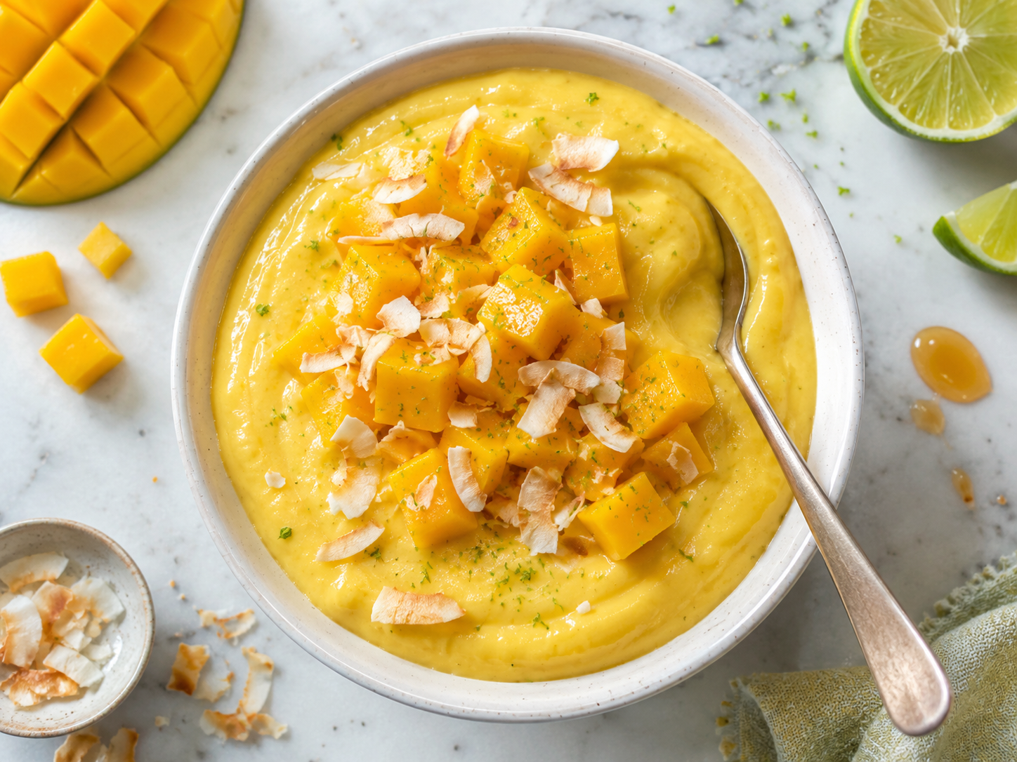 Mango Lime Smoothie Bowl