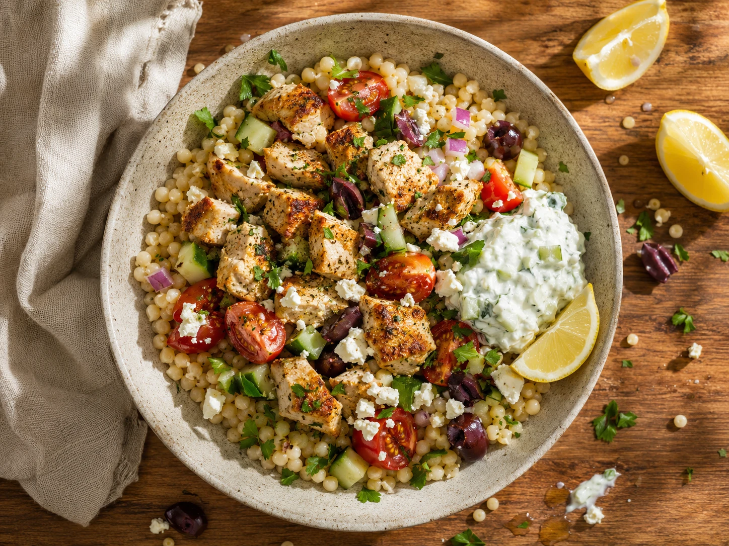 Mediterranean Chicken Bowl