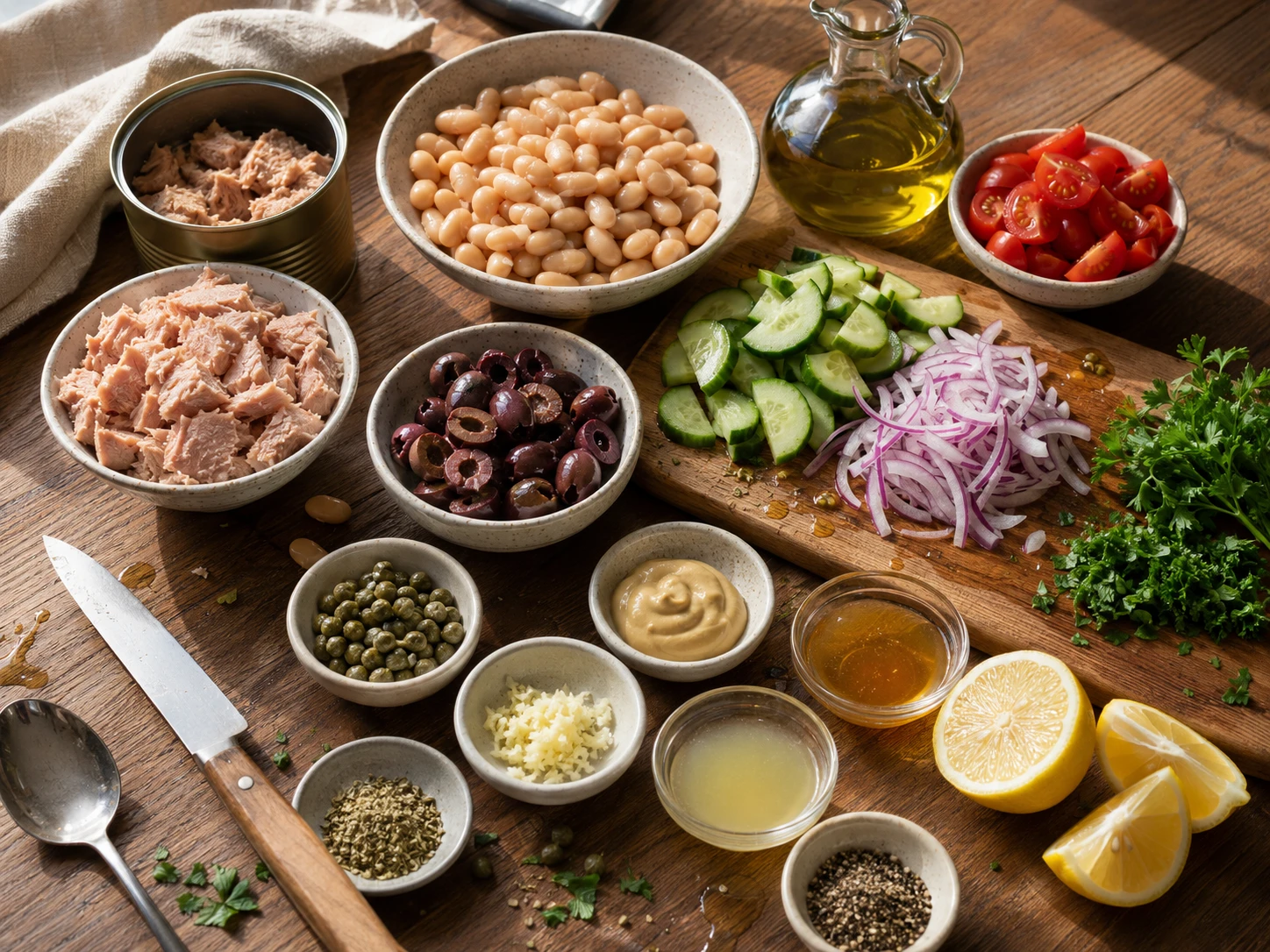 Mediterranean Tuna White Bean Salad extra view