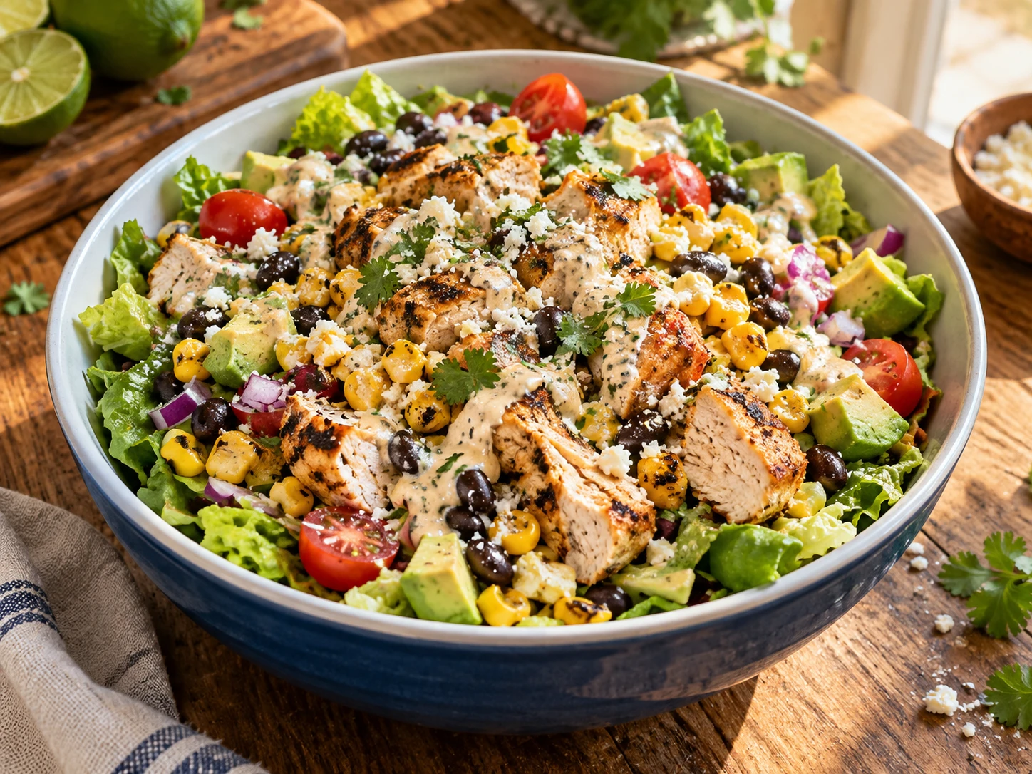 Mexican Street Corn Chicken Salad