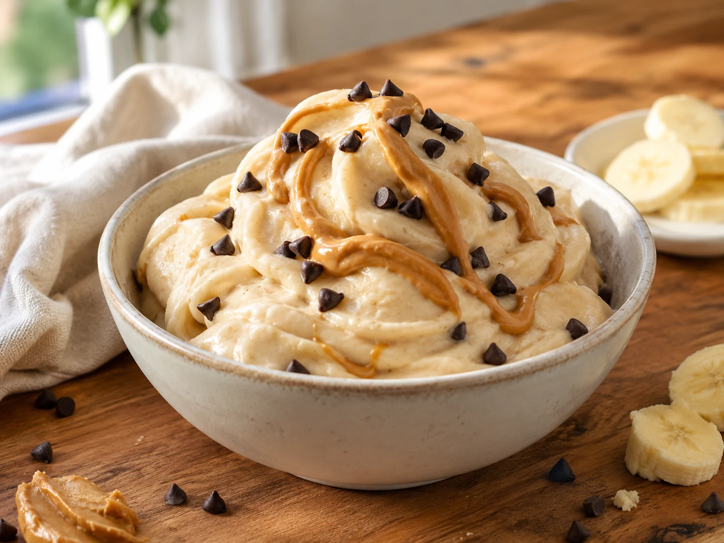 Peanut Butter Banana Nice Cream
