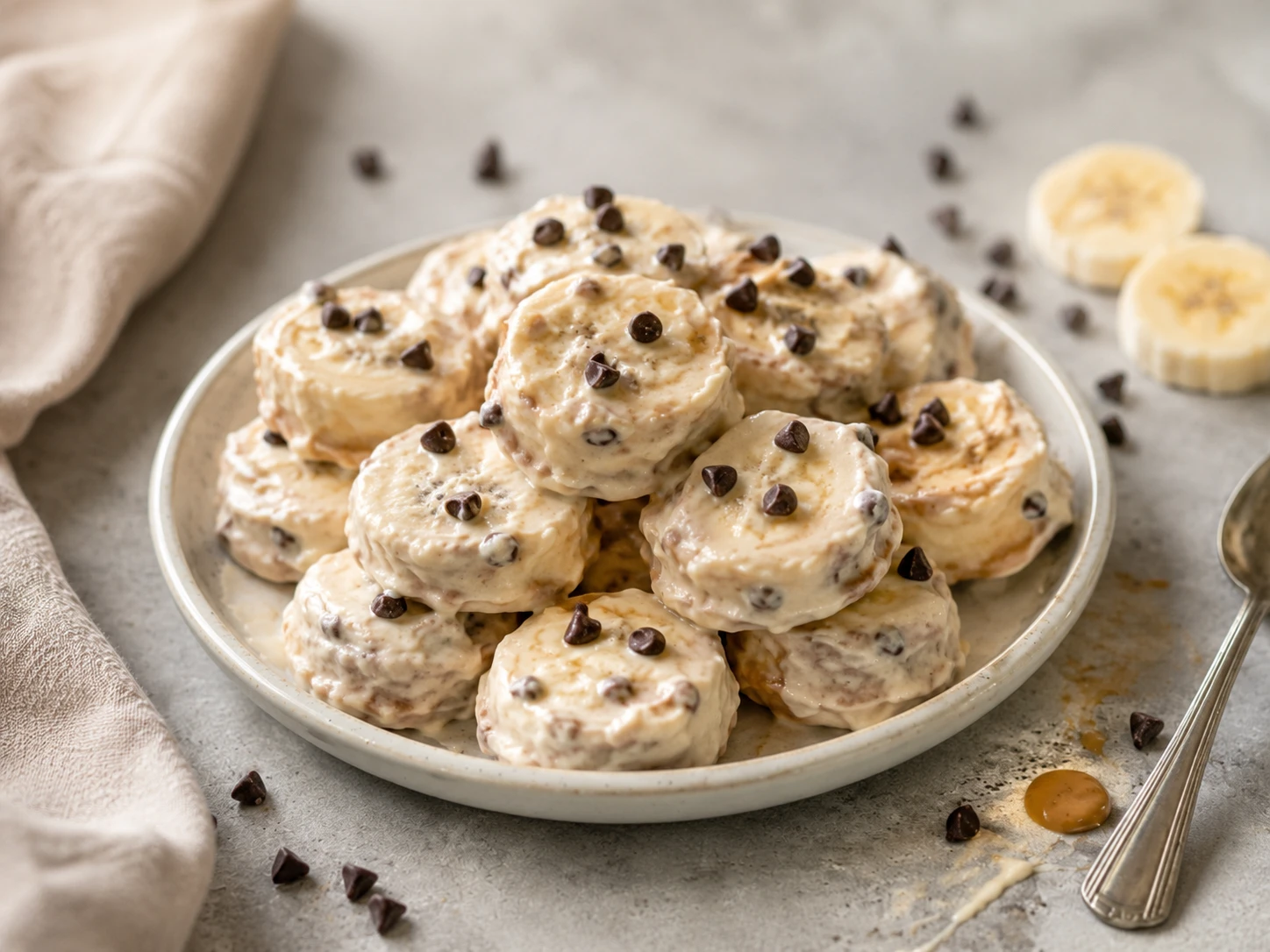 Peanut Butter Banana Yogurt Clusters