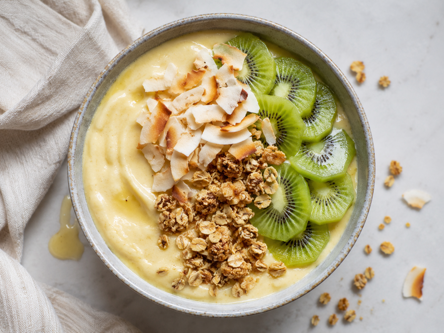Pineapple Coconut Smoothie Bowl