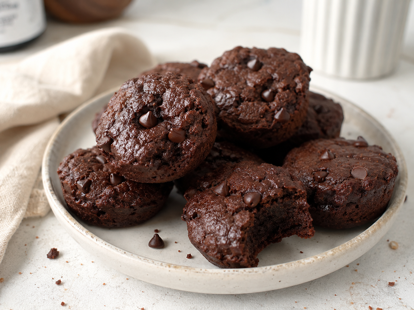 Protein Brownie Bites