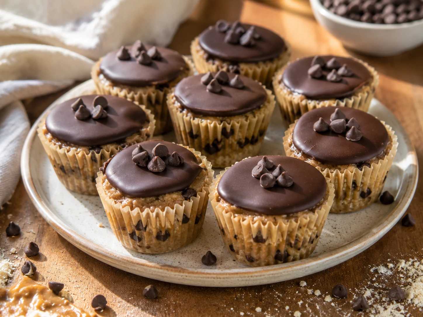 Protein Cookie Dough Cups