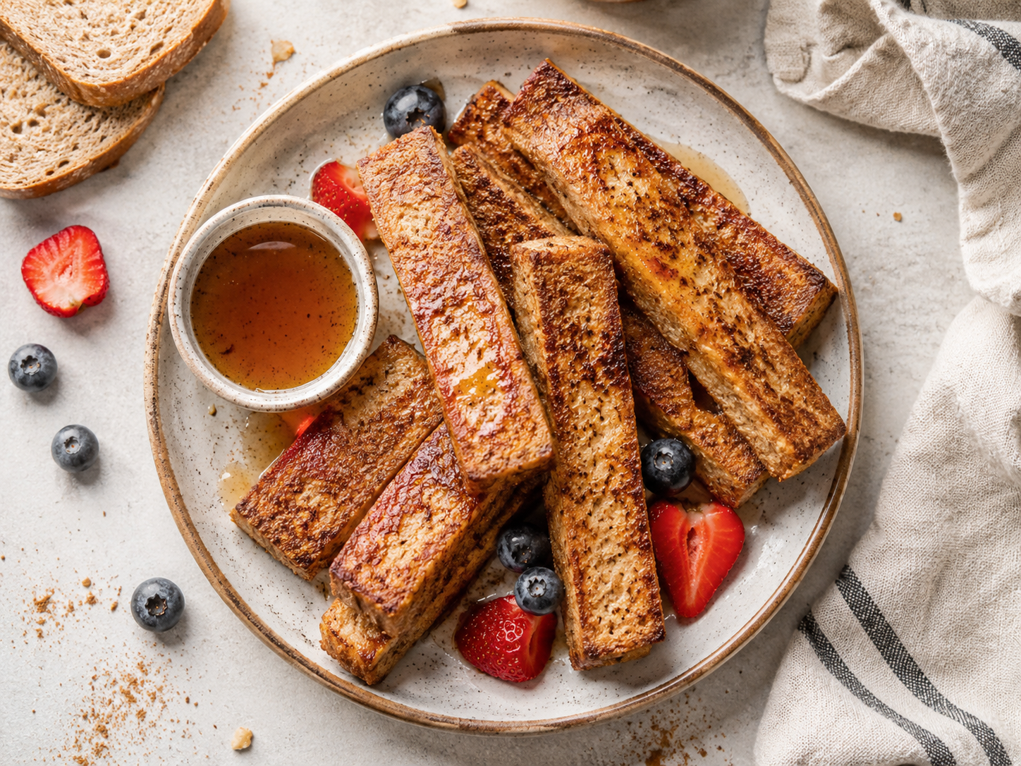 Protein French Toast Sticks
