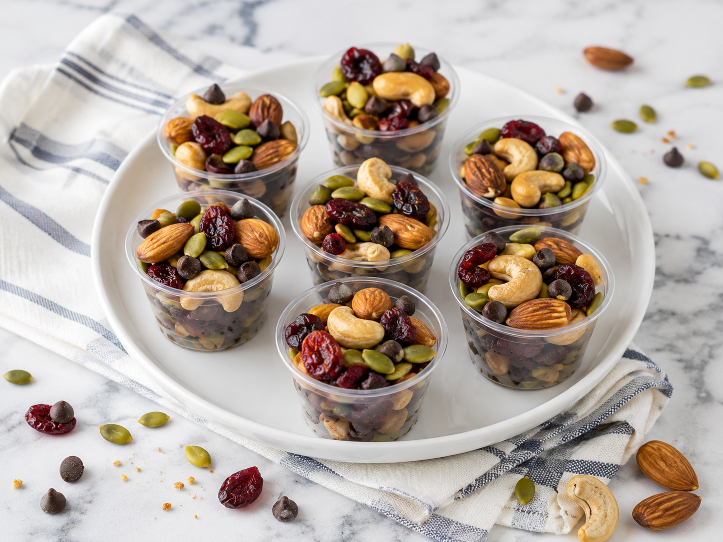 Protein Trail Mix Snack Cups
