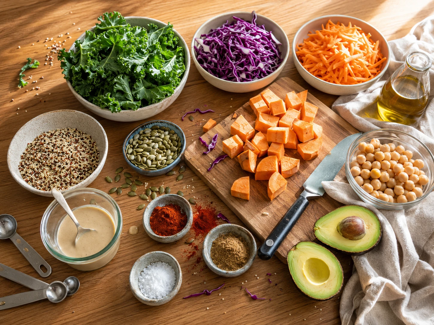 Rainbow Quinoa Buddha Bowl extra view
