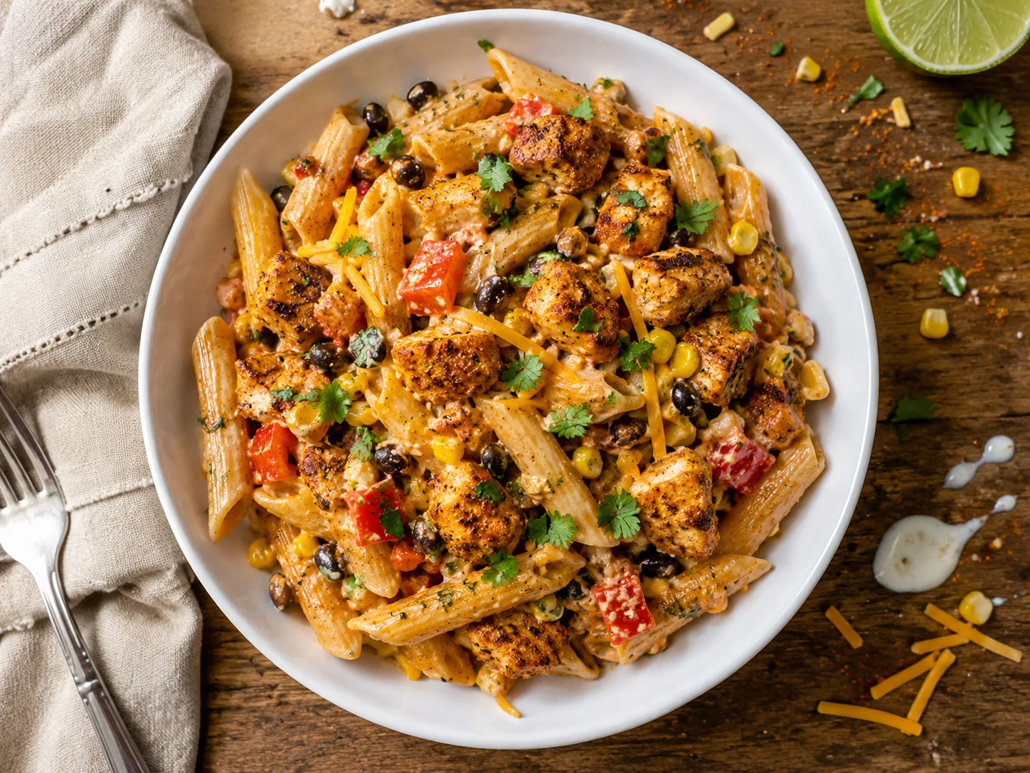 Southwest Chicken Pasta Bowl