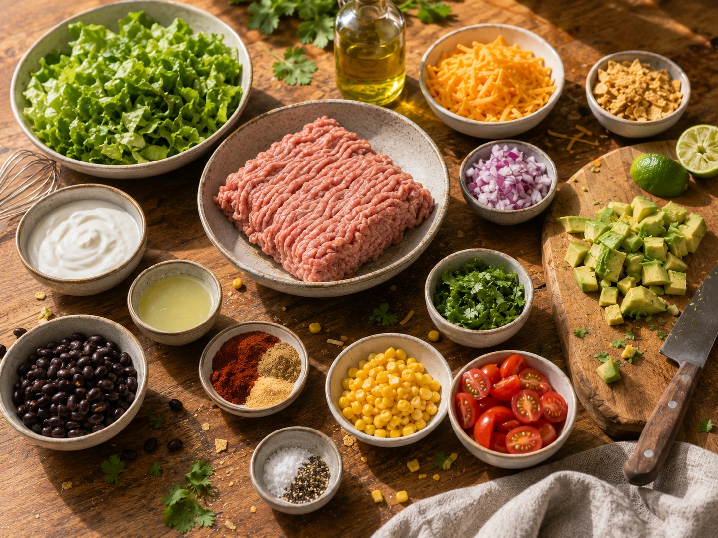Southwest Turkey Taco Salad extra view