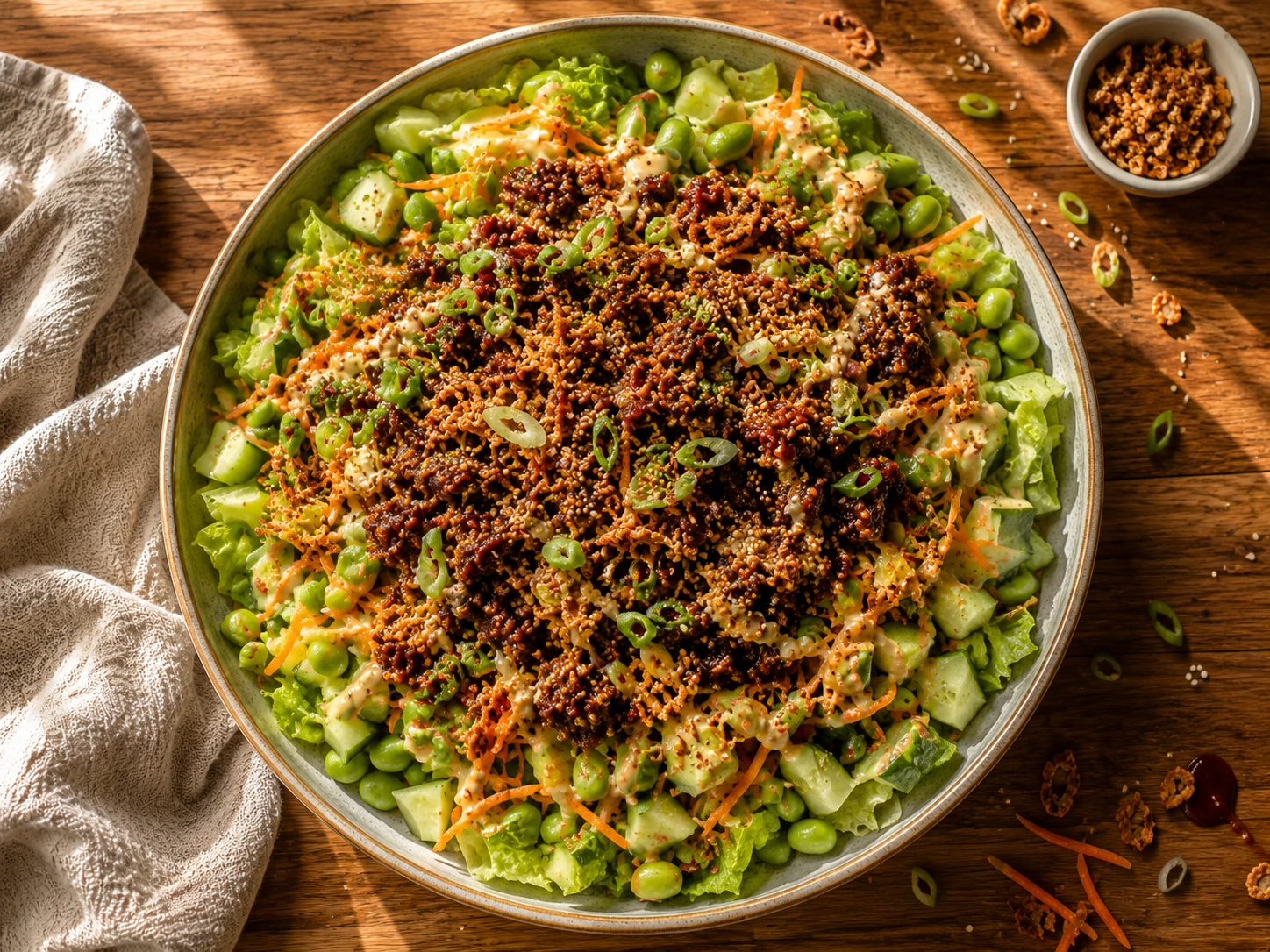 Spicy Korean Beef Salad