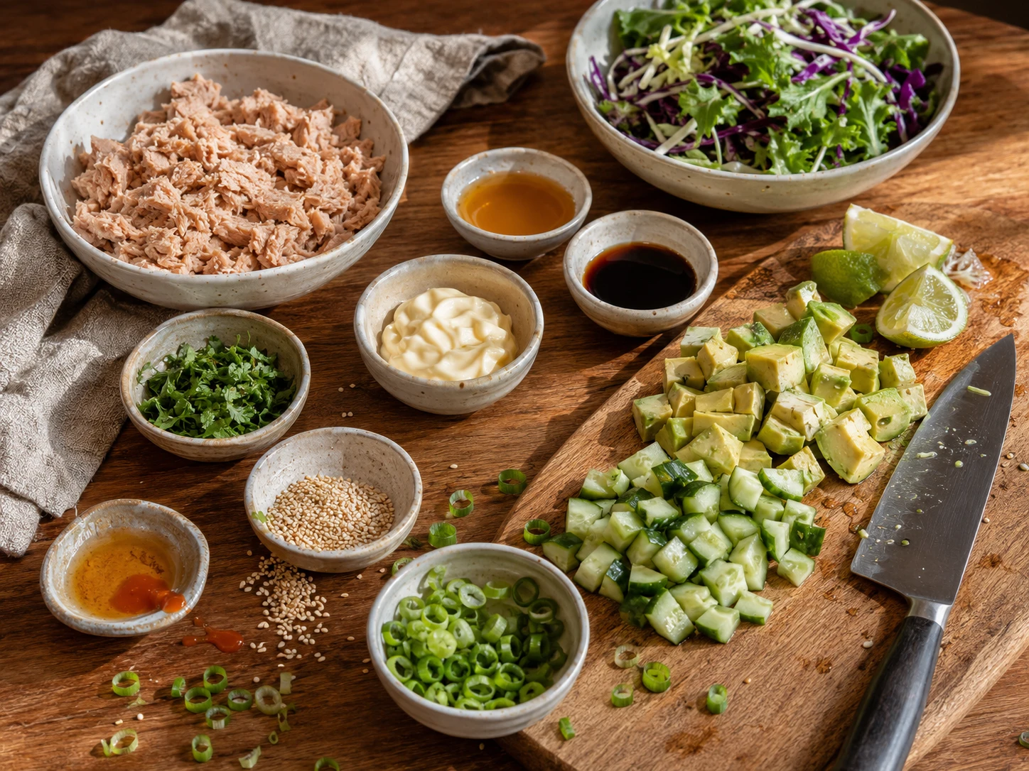 Spicy Tuna Avocado Salad extra view