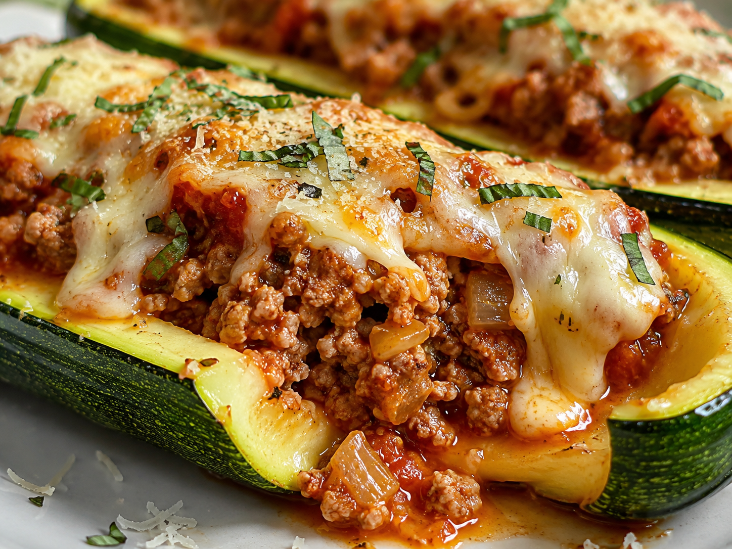 Stuffed Zucchini Boats
